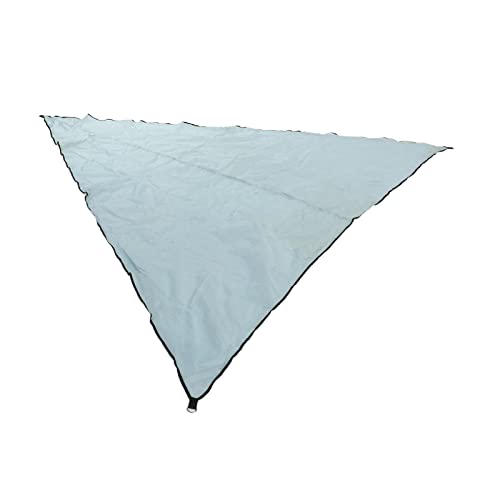 TIKATARER Markisenschatten, Leinwand Sun Shade Segel mit Aufbewahrungstasche Markisen für Sonnenschutzmittel Im Freien (Grey) von TIKATARER