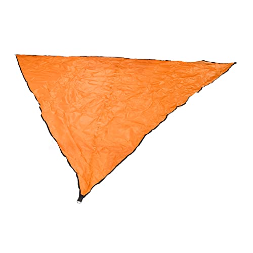 TIKATARER Markisenschatten, Leinwand Sun Shade Segel mit Aufbewahrungstasche Markisen für Sonnenschutzmittel Im Freien (ORANGE) von TIKATARER