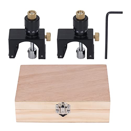 TIKATARER Planer Blades Setzer, 2pcs Planer Messer Einstellung Jig Hobelmesser Setzer -Messgeräte Hobelmesser Hoher Kohlenstoffstahl Magnetmesswerte Setter -Werkzeug -Set Kit Kit von TIKATARER