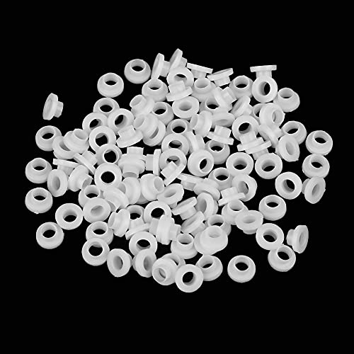TIKATARER Plastikabstandshalter, 100 PCs Transistor Unterlegscheiben Plastikbuchsen mit 100 Teilen Pro Satz, Sie Haben Genügend Versorgung, um Häufige Reisen Zum Hardware Store Filz Waschmaschinen von TIKATARER