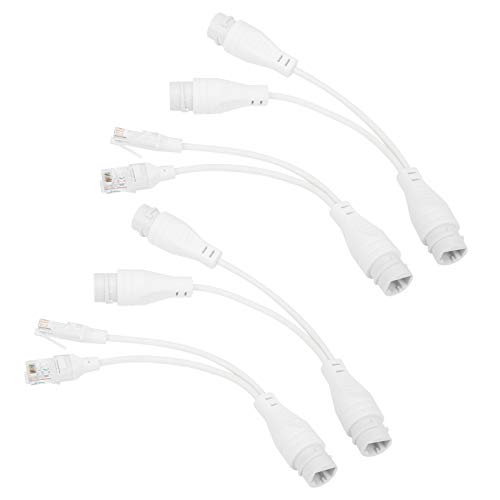 TIKATARER Poe Splitter, 2Set Poe Splitter -Separator -Adapter Kabel Separator 1 Bis 2 CCTV Videoübertragung Regenfisch Injektor TIKATARER Poe Splitter, 2Set Poe Splitter -Separator -Adapter Kabel Separator 1 Bis 2 CCTV Videoübertragung Regenfisch Injektor von TIKATARER