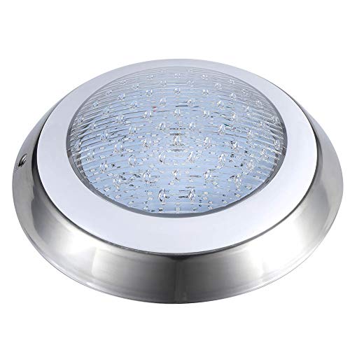 TIKATARER Poollichter für Eingrockener Pool, 12 V 18W Unterwasserlicht Mini -LED -Leuchten RGB Bunte Lampe Kleine LED Leuchte für Schwimmbad Spa Heiße Federbrunnen, 11x2,8 Zoll von TIKATARER
