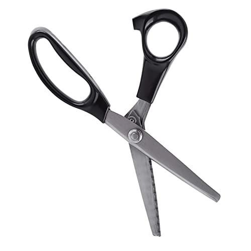 TIKATARER Schere Zum Stoff Schneiden, Scherenkomfortgriffe Handwerksfisch -Schere Handheld Drahtschere Dekorative Kanten Pinking Scherze (7mm) von TIKATARER
