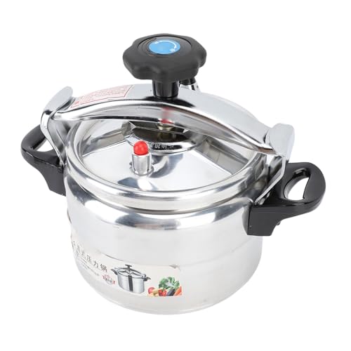 TIKATARER Schnellkochtopf, Druckeinspannung mit Verdickter Kapazität Anti -Stick -Explosions Professional Aluminium Druck Canner Schnellkochtopf Presto Druck Canner für Kommerziellen Haushalt (4L) von TIKATARER