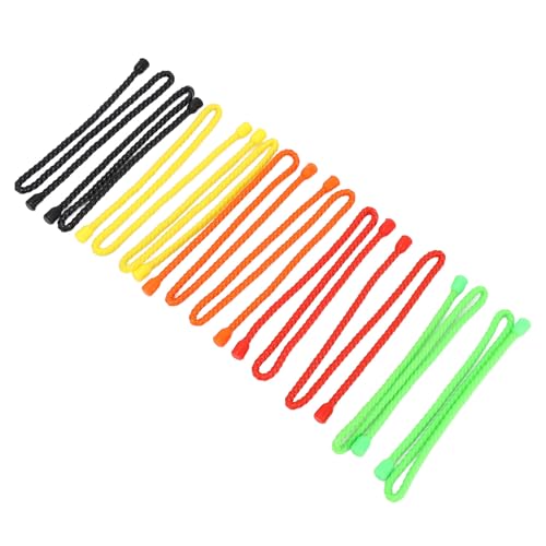 TIKATARER Silikonkabel-Krawatte, 10pcs, 18 Zoll X 5 Mm, Silikon-Silikon-Kabelkabel-Kabelbindungen mit Biegbarem Drahtkern, Mehrzweckkabelbindung für die Kabelbehandlung von TIKATARER