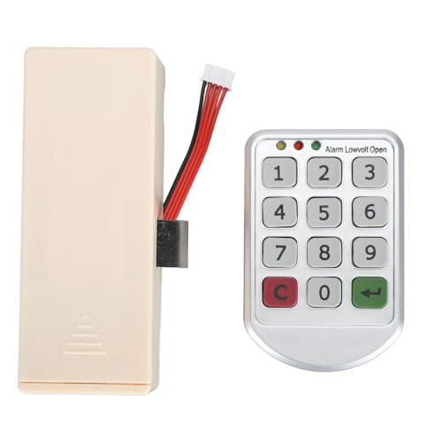 TIKATARER Smart Door Schloss, Digitales Elektronisches Codiertes Schloss Schlüssellose Türschloss mit Keyless -Eingangsschrank Passwort Lock Tastad Lock Code Türschlos TIKATARER Smart Door Schloss, Digitales Elektronisches Codiertes Schloss Schlüssellose Türschloss mit Keyless -Eingangsschrank Passwort Lock Tastad Lock Code Türschlos von TIKATARER