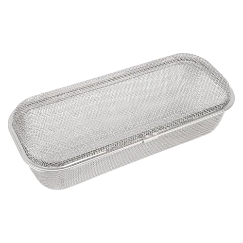 TIKATARER Spülmasten -Utensilkorb, Geschirrspüler Utensilkorb Universal Universal Organizer Korb Geschirrspüler Besteck Filterkorb Silberstäbchen Kopstiele Kleine Gegenstände (L) von TIKATARER