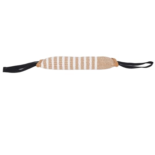 TIKATARER Tauziehen des Kriegsspielzeugs, Hunde Jute Bite Resistant Pillow Dog Tug Toy Leiter Trainingsausrüstung Welpe für Große Hunde Interaktive Spielzeughund Rader für Mittlere Bis Große von TIKATARER