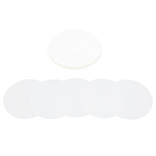 TIKATARER Transparenter Film, Button -Making -Versorgung mit PVC 100 Pieces Button Film für DIY (37MM) von TIKATARER