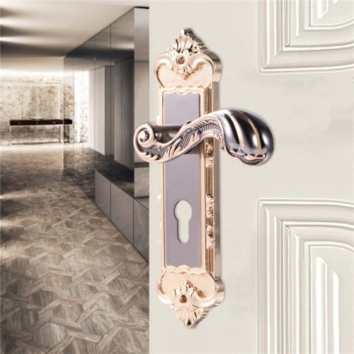 TIKATARER Türgriffe Innenraum, Europäischer Stil Retro Aluminiumlegierung Vintage Tür Schloss Türknopf Innenraum Anti -Diebstahl Raumtür Schloss Inneneinheitstürknöpfe Vintage Tür Anti -Diebstahl TIKATARER Türgriffe Innenraum, Europäischer Stil Retro Aluminiumlegierung Vintage Tür Schloss Türknopf Innenraum Anti -Diebstahl Raumtür Schloss Inneneinheitstürknöpfe Vintage Tür Anti -Diebstahl von TIKATARER