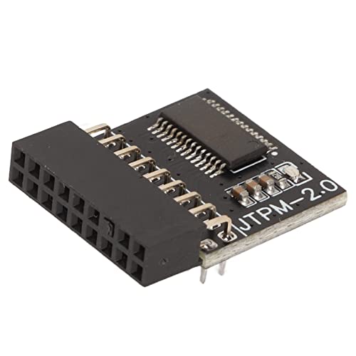 TPM 2.0 -Modul, 18Pin TPM2.0 Modulverschlüsselungssicherheitsmodul TPM -Modulverschlüsselungssicherheitsmodul mit Diskreter Verschlüsselungsprozessor für Siege von TIKATARER