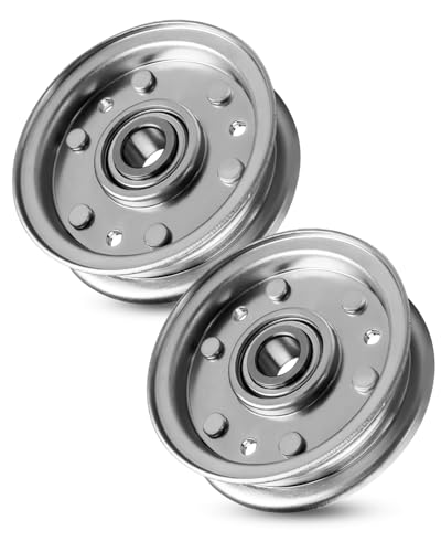 2 Stück Rasenmäher-Riemenscheibe Ersatz 164090 passend für King Kutter RFM Serie Finish Rasenmäher, 1,2 m, 1,5 m, 1,8 m von TIKSCIENCE