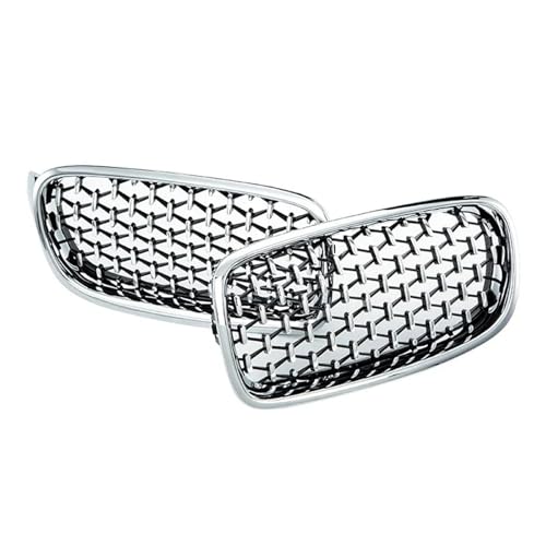 TILIEINE Front- & Kühlergrille 1 Paar Front Gitter Fit Für BMW F30 F31 F35 2012 2013 2014 2015-2018 Facelift Nieren Grill Ersatz Racing vorne Kühlergrills(Chrome) von TILIEINE