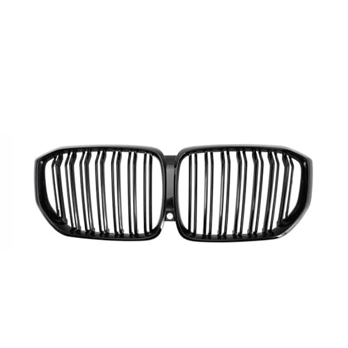 TILIEINE Front- & Kühlergrille Fit Für BMW X5 G05 2019 X6 G06 2020 2021 2022 Auto Front Nieren Grills Grille Glanz Schwarz Silber Diamant Sport Kühlergrills(G05 GB Dual Slat) von TILIEINE