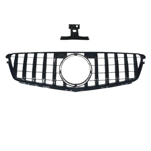 TILIEINE Front- & Kühlergrille Frontgrill Grill Tuning Passend für Mercedes Benz C-Klasse W204 2007-2014 C180 C200 C250 C300 AMG GT Diamond Style Kühlergrills(GT Glossy Black) von TILIEINE