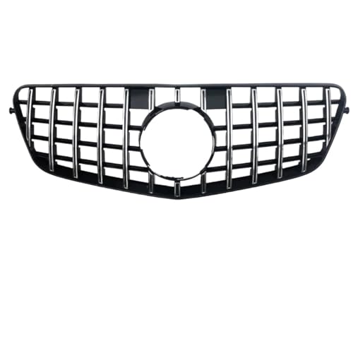TILIEINE Front- & Kühlergrille Kühlergrill Stoßstange Grill Gitter Tuning Zubehör Fit Für Mercedes Benz E Klasse W212 2009-2015 E260 E300 E350 E200 GT Kühlergrills(09-12 GT Silvery) von TILIEINE
