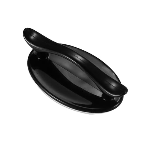 TILIEINE Griffstangen Wannengriff 1 Stück Set von selbstklebenden Möbeltürgriffe freie perforierte Schrankschublade Kühlschrank Fenster Hilfsgriff(Black) von TILIEINE