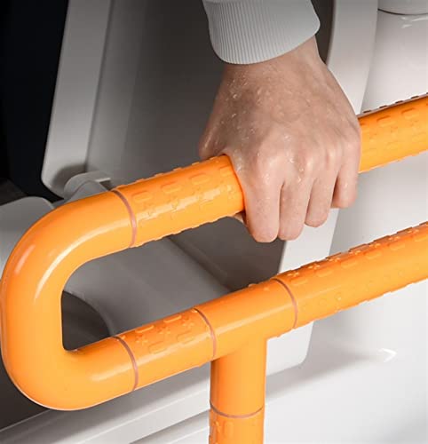 TILIEINE Griffstangen Wannengriff 304 Edelstahl ältere Badezimmer Dusche Handlauf WC Safety Handlauf Hilfskleider for Behinderte(Yellow) von TILIEINE