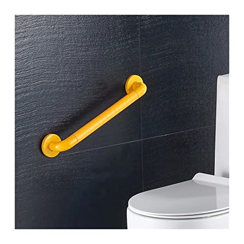 TILIEINE Griffstangen Wannengriff Neue Edelstahl Handlauf Treppe Geländer Badezimmer Sicherheit Ältere Behinderte rutschfeste Dusche Badewanne Griff Wandbehang(40cm-Orange) von TILIEINE