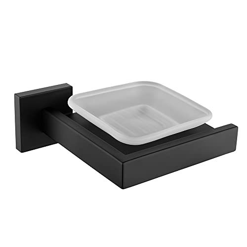 TILIEINE Griffstangen Wannengriff Schwarz langlebiges Badezimmer WC-Zubehör Toilettenpapierhalter Wandhaken Handtuchhalter Küchenaufbewahrungsständer(Soap Dish) von TILIEINE
