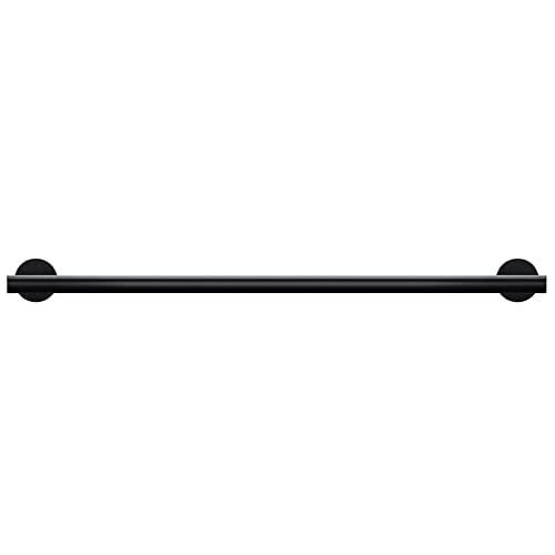 TILIEINE Griffstangen Wannengriff Vier Piece Black Edelstahl Haken Handtuch Bar Rack Stab Badezimmer Hardware Rack Papiertuchhalter(MB-Towel Bar) von TILIEINE