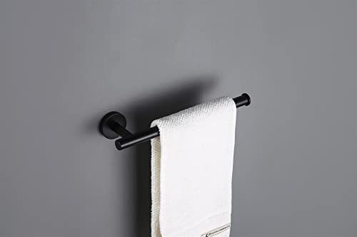 TILIEINE Griffstangen Wannengriff Vier Piece Black Edelstahl Haken Handtuch Bar Rack Stab Badezimmer Hardware Rack Papiertuchhalter(MBK-Paper Holder) von TILIEINE