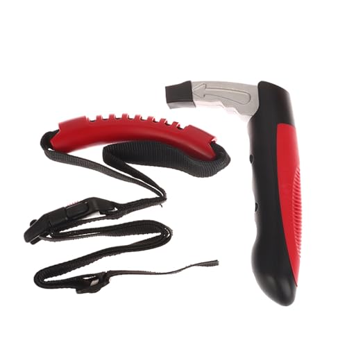 TILIEINE Griffverkleidung 2 in 1 Multifunktions Fahrzeug Unterstützung Griffe Fenster Breaker Tragbare Automotive Auto Griff Unterstützen Türgriff(Red 2) von TILIEINE