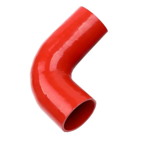 TILIEINE Gummi Schlauch 90-Grad-Reduzierstück, Silikon-Winkelstück, Flexibler Silikonschlauch, Wasserkühler, Auto-Ladeluftkühler, Turbo-Ansaugrohr Kühlerschlauch(ID40mm to 50mm) von TILIEINE