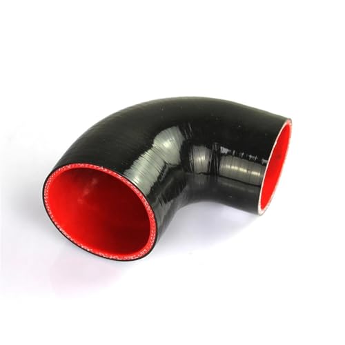 TILIEINE Gummi Schlauch 90-Grad-Reduzierstück Silikon-Winkelstück-Schlauch Gummi Joiner Biegerohr Passend für Subaru WRX Cold Air Intake Schlauch Kühlerschlauch(51-57mm) von TILIEINE