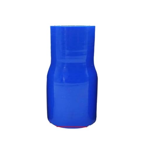 TILIEINE Gummi Schlauch Gerader Silikon-Reduzierschlauch, universeller Silikonschlauch, Ladeluftkühler, Turbo-Ansaugrohr, Kühlmittelschlauch Kühlerschlauch(Blue,ID25mm-35mm) von TILIEINE