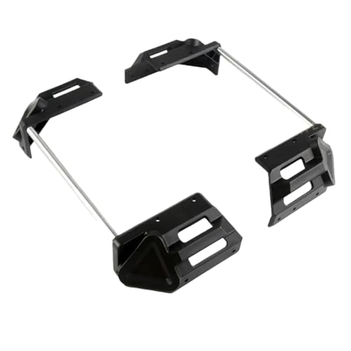 TILIEINE Helmkoffer für Motorrad Top Box Ecke Seite Hinten Stamm Werkzeug Fall Aluminium Legierung Schwanz Box Schutz Ecke Seite Gepäck Motorrad Box(4 Corners with Pipe) von TILIEINE