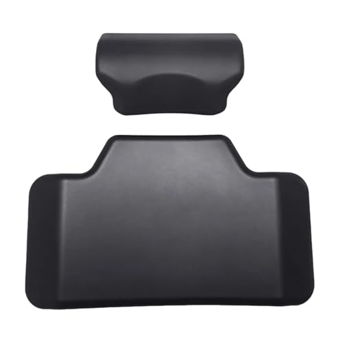 TILIEINE Helmkoffer für Universal Motorrad Hinten Top Fall Kissen Passagier Rückenlehne Faul Zurück Pad F19A Motorrad Box(for A5) von TILIEINE
