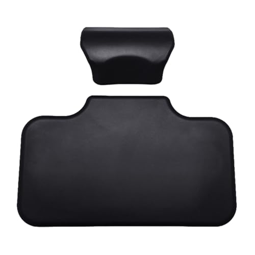 TILIEINE Helmkoffer für Universal Motorrad Hinten Top Fall Kissen Passagier Rückenlehne Faul Zurück Pad F19A Motorrad Box(for A6) von TILIEINE