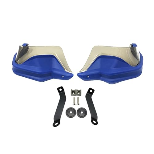 TILIEINE Motorrad Spiegel Set Motorrad Rückspiegel Fit Für Honda NC750X DCT NC750S NC700X NC 750 X 2013-2023 Motorrad Handprotektoren Schild Wachen Windschutzscheibe Hand(Blue Green Set) von TILIEINE