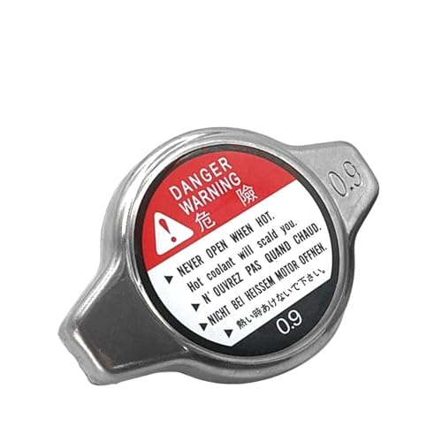 TILIEINE Thermostat Temperatur Sensor 1/5 stücke 0.9/1,1 Auto Teile Universal Auto Kühlung Kühler Kappen Anti-Verbrühen Abdeckung Kühler Wassertank(0.9 Bar) von TILIEINE