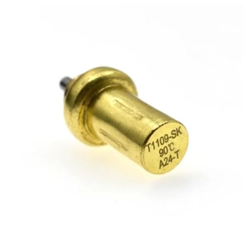 TILIEINE Thermostat Temperatur Sensor Gold Temperatursensor Auto Thermostat 83 Grad 90° Auto Sensoren Motor Kühlmittel Thermostat Ersatz(90 Degrees) von TILIEINE