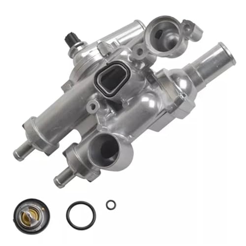 TILIEINE Thermostat Temperatur Sensor Kfz-Thermostatgehäuse-Baugruppe Passend für Dodge Passend für Caliper Passend für Jeep Passend für Compass 68003582AB von TILIEINE