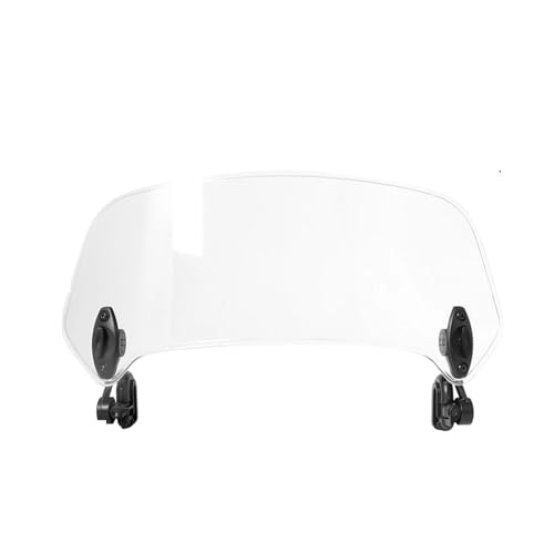 TILIEINE Windschutzscheibe Luftabweiser Für alle Motorradmodelle Windschutzscheibenverlängerung Einstellbarer Spoiler Clamp-On Windschutzscheibenabweiser Geeignet(Army Green) von TILIEINE