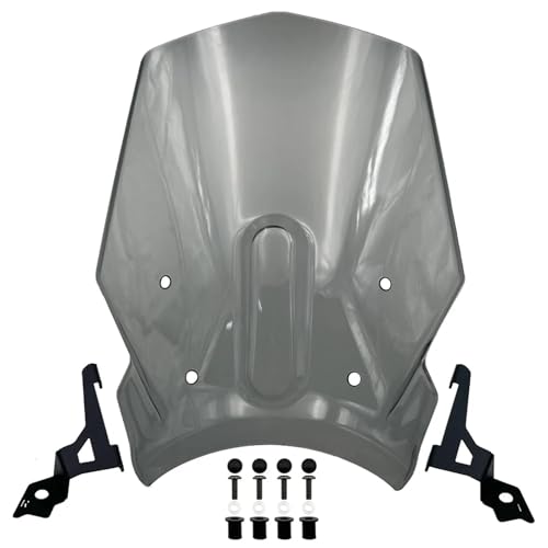 TILIEINE Windschutzscheibe Luftabweiser Passt Für Honda CB650R 2019-2023 CB1000R 2018-2020 CB300R 2018-2022 Motorrad Sport Touring PC Windschutzscheibe Deflektor(Smoke CB1000R) von TILIEINE
