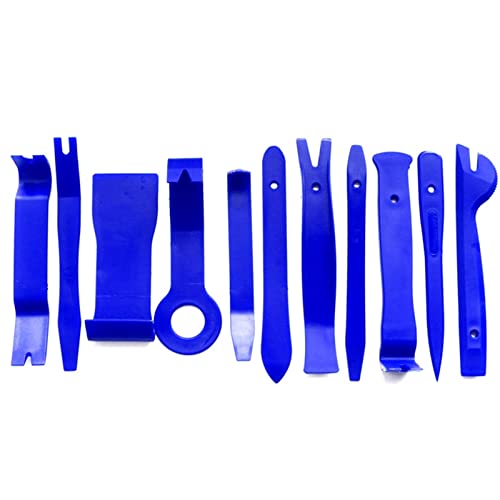 Werkzeugsatz Mechanik-Set Auto Removal Tool Kit Innentür Audio Trim Removal Hand Interior Pry Repair Tool(11PCS-Blue) von TILIEINE