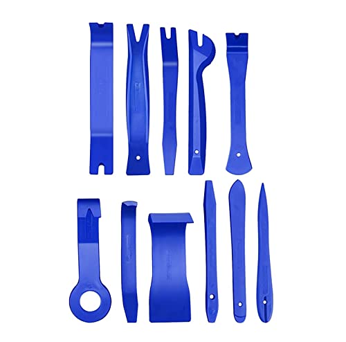 Werkzeugsatz Mechanik-Set Türclip Panel Trim Armaturenbrett Removal Tool Kit Auto Car Opening Repair Tool Set(11 PCS BLUE) von TILIEINE