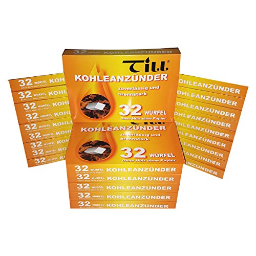 24 Pack TILL Kohlenanzünder (768 Stück) von TILL