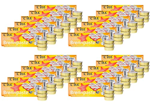 TILL Sicherheits-Brennpaste Set´s á 80g (24x 3er Set á 80g (72 Stück)) von TILL