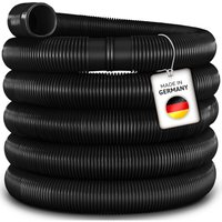 Poolschlauch 10m - ø 32mm Schwarz Schwimmbadschlauch Saugschlauch Solarschlauch - Tillvex von TILLVEX