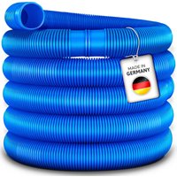 Tillvex - Poolschlauch 10m - ø 32mm Blau Schwimmbadschlauch Saugschlauch Solarschlauch von TILLVEX