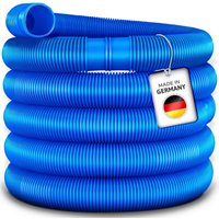 Tillvex - Poolschlauch 6m - ø 32mm Blau Schwimmbadschlauch Saugschlauch Solarschlauch von TILLVEX