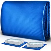 Poolunterlage Rechteckig 338 x 239 cm Bodenplane Bodenschutzplane Pool Bodenschutz Folie - Tillvex von TILLVEX