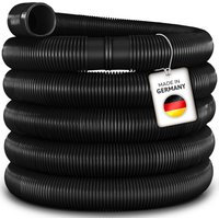 Poolschlauch 8m - ø 38mm SchwarzSchwimmbadschlauch Saugschlauch Solarschlauch - Tillvex von TILLVEX