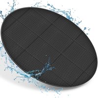 tillvex® Whirlpool Unterlage rund Schwarz 196 cm Bodenmatte Poolunterlage Matte für Outdoor Whirlpools Thermo Bodenschutzmatte Pool Untergrund von TILLVEX