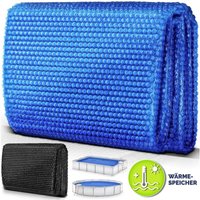 tillvex Pool Solarfolie Rund Ø 366 cm Solarplane Solarheizung Solarabdeckplane Poolheizung Wärmeplane von TILLVEX